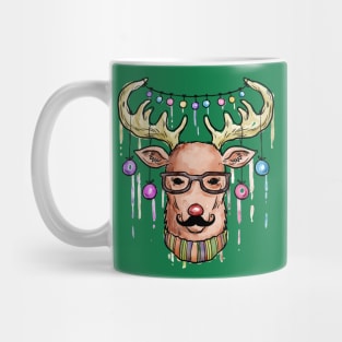 Christmas Gift Design, Christmas Clothing, Christmas Artwork, Christmas Deer Mug